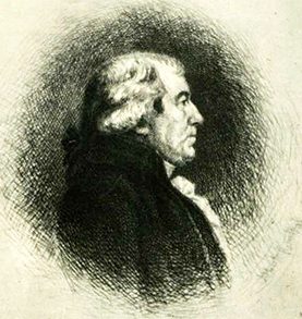 Engraving of James Iredell Senior. Image from the North Carolina Museum of History.