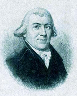 An 1889 engraving of James Iredell, Sr. by Albert Rosenthal. Image from the North Carolina Museum of History.