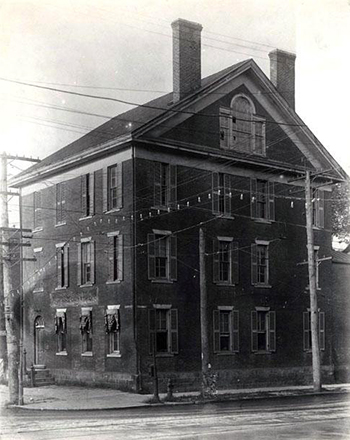 Photograph of the Fabius J. Haywood house in Raleigh, circa 1940-1953. It was replaced by the State Supreme Court building. Image from the North Carolina Museum of History. 