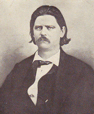 Photograph of Zebulon Baird Vance, taken on the day of his inauguration, 1862. Image from the North Carolina Historic Sites.
