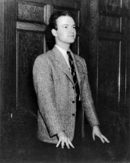 Junius Scales, 1946. North Carolina Collection, University of North Carolina at Chapel Hill Library. Junius Scales, 1946. North Carolina Collection, University of North Carolina at Chapel Hill Library.