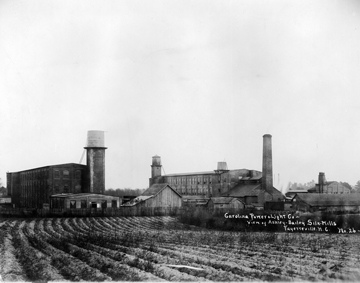 Ashley Bailey Silk Mills, c.1910, Fayetteville, NC. From the Carolina Power and Light (CP&L) Photograph Collection, North Carolina State Archives, call #: PhC68_1_306, Raleigh, NC. Ashley Bailey Silk Mills, c.1910, Fayetteville, NC. From the Carolina Power and Light (CP&L) Photograph Collection, North Carolina State Archives, call #: PhC68_1_306, Raleigh, NC.