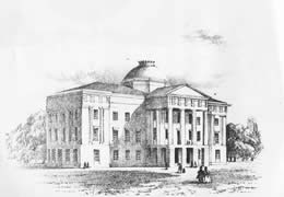 "The Old State Capitol at Raleigh." Image courtesy of the  North Carolina War Between the States Sesquicentennial Commission. 