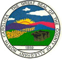 Alleghany county seal