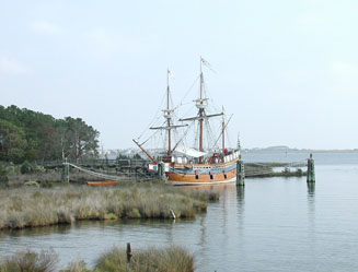 Elizabeth II, replica ship