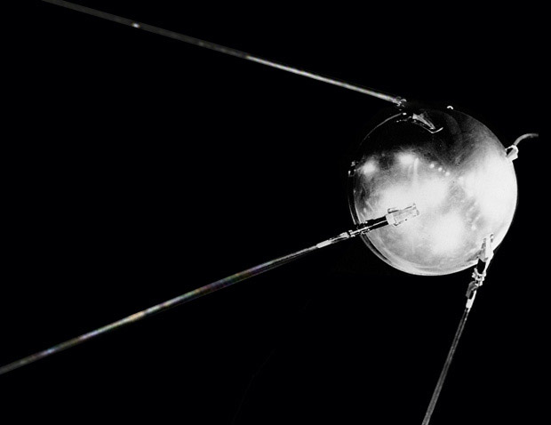 Image of the Russian Sputnik satellite