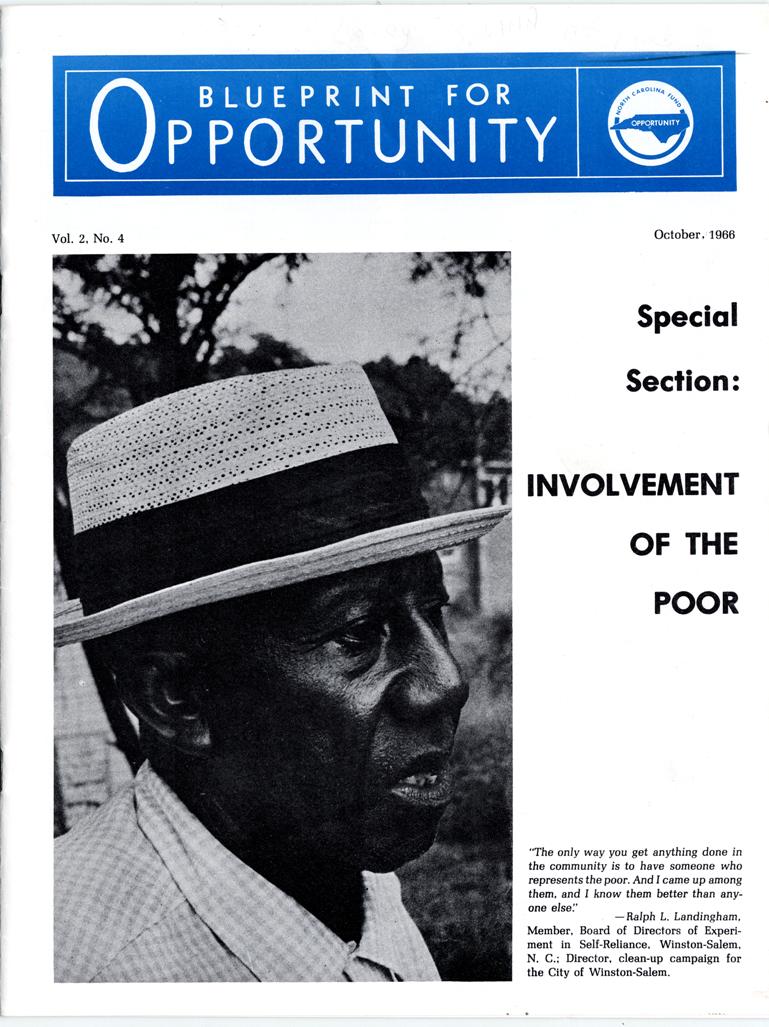 Image of a poster titled, Blueprint for Opportunity