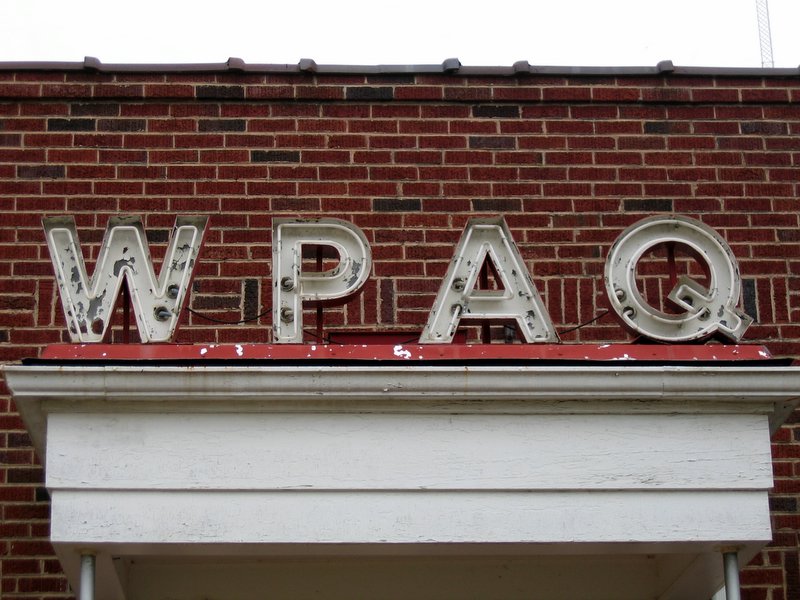 Image of the front of the WPAQ building
