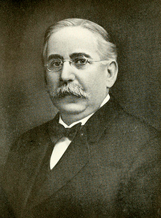 A photograph of James P. Cook published in 1919. Image from the Internet Archive.