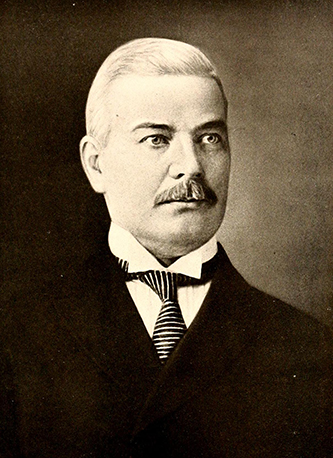 A photograph of Dr. Richard Dillard published in 1919. Image from the Internet Archive.