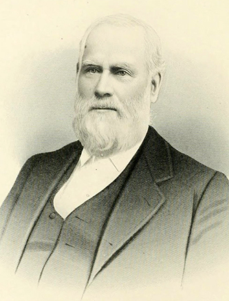 An engraving of William Joseph Hawkins published in 1892. Image from the Internet Archive.