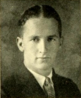 "William Henry Holderness." Photograph. Yackey Yack vol. 34. Chapel Hill, N.C.: Publications Union of the University of North Carolina. 1924. 66. 