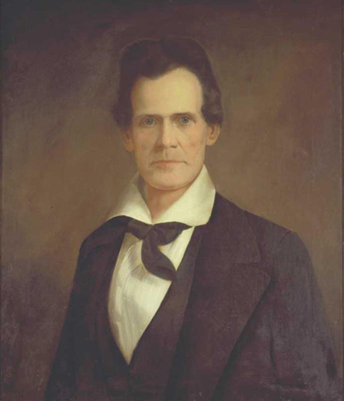 Image of William Trousdale, from Tennessee Portrait Project, published unknown by unknown artist. Presented on Tennessee Portrait Project.