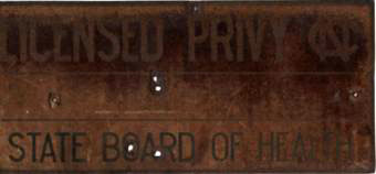Licensed Privy, ca. 1893. Available from Davie County Public Library via DigitalNC.