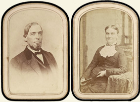 William Wallis McDowell and wife Sarah Lucinda Smith. Courtesy of the Western NC Historical Association. 