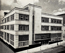 Asheville Citizen-Times building, circa 1951. Image from the North Carolina Digital Collections.