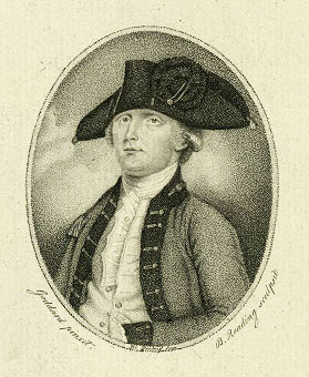 18th century illustration of Edmund Fanning. This illustration shows Fanning after he left North Carolina and relocated to Nova Scotia. From the collections of the New York Public Library.