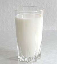  un vaso de leche