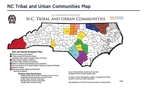 Descriptive statistics by Tribal land status.