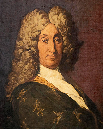 Portrait of Baron Christoph Von Graffenried, image courtesy of Tryon Palace.