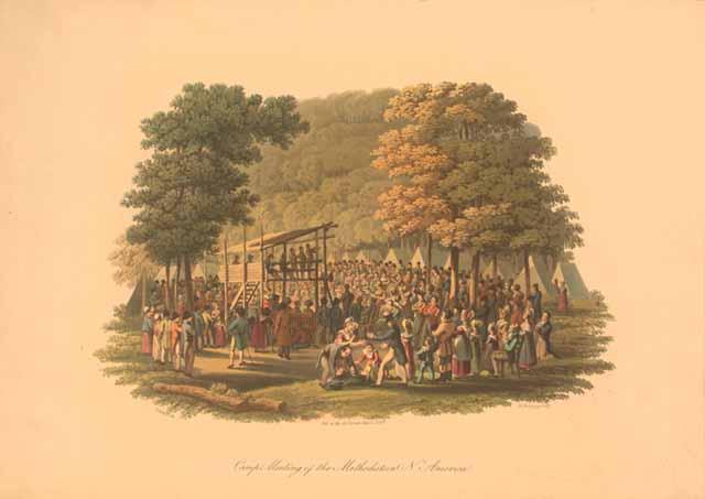 Methodist camp meeting, March 1, 1819