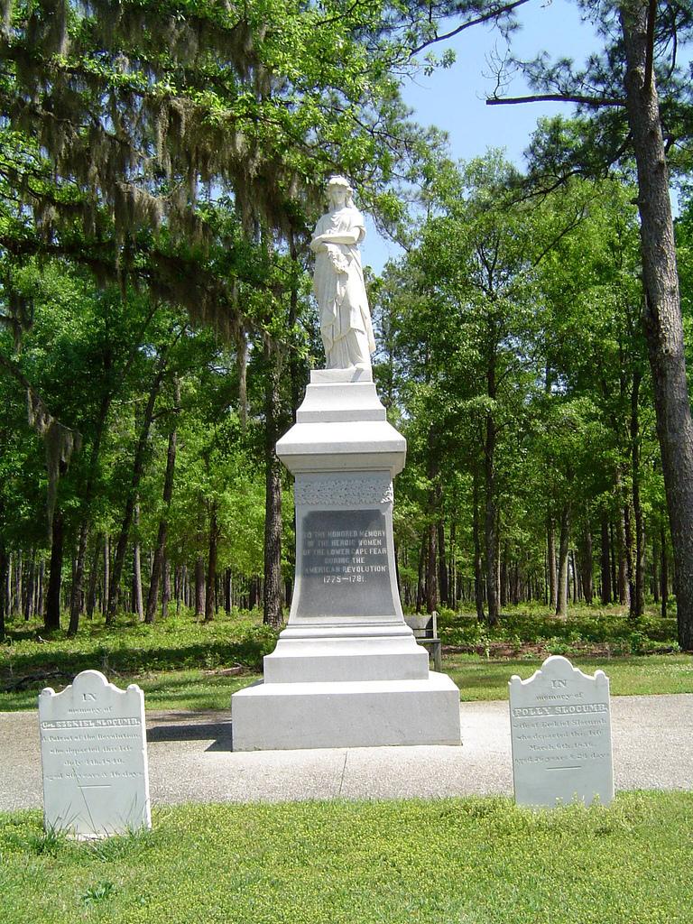 Women's Monument at Moores Creek National Battlefield