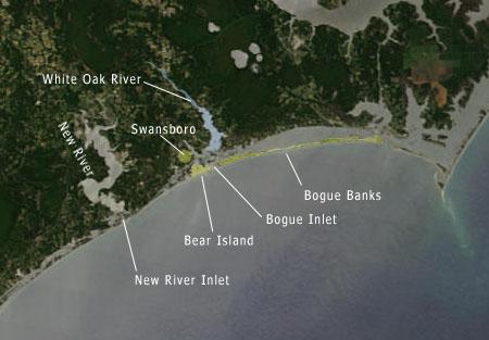 <img typeof="foaf:Image" src="http://statelibrarync.org/learnnc/sites/default/files/images/NC_coast_sat_bear_bogue.jpg" width="450" height="313" alt="Satellite image and map of the NC coast" title="Satellite image and map of the NC coast" />