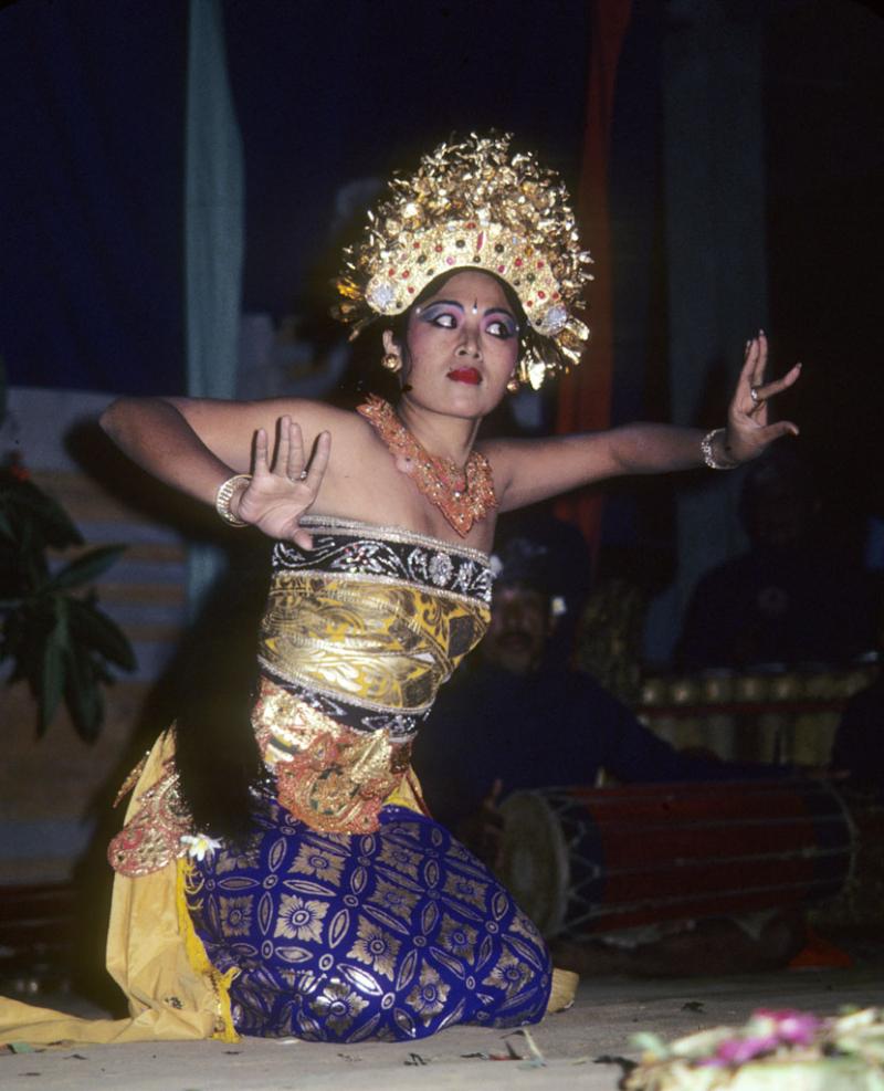 <img typeof="foaf:Image" src="http://statelibrarync.org/learnnc/sites/default/files/images/bali_245.jpg" width="830" height="1024" alt="Balinese Bumble Bee dancer " title="Balinese Bumble Bee dancer " />
