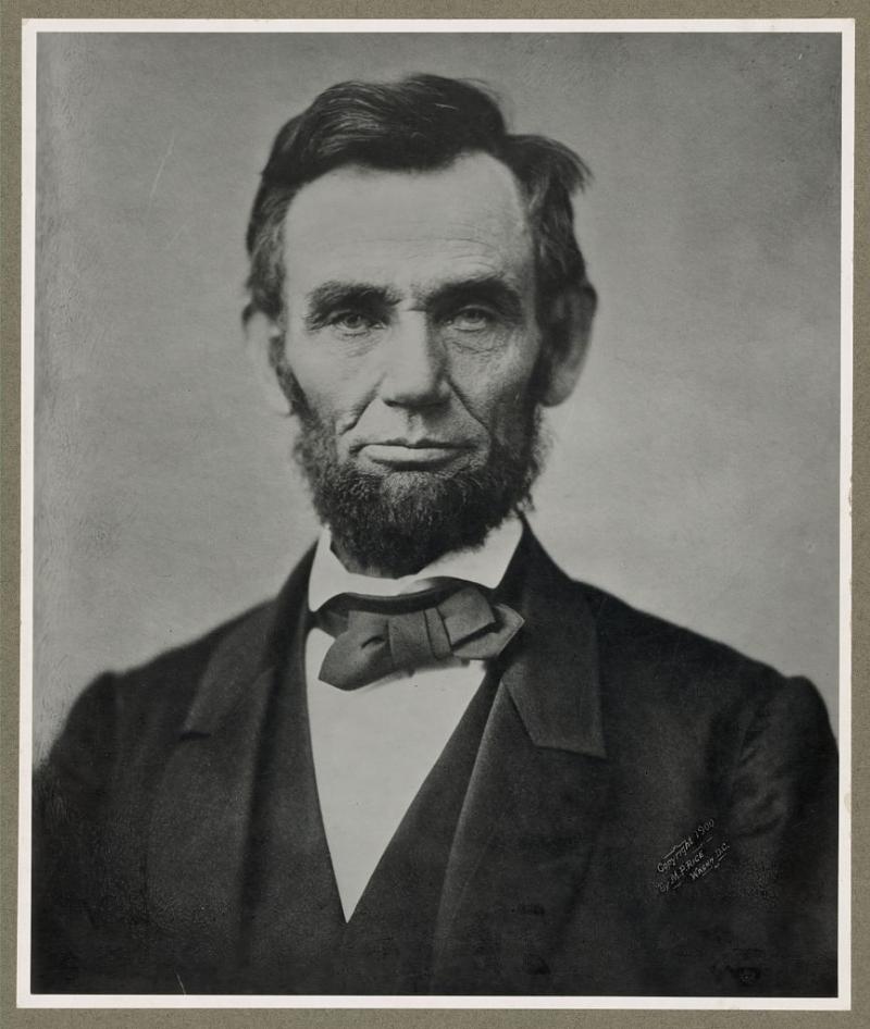 Abraham Lincoln, 1863