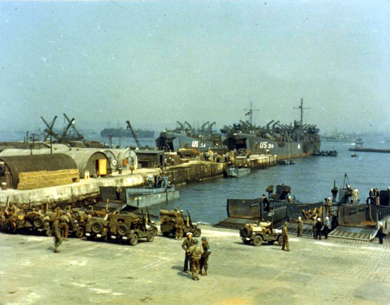 <img typeof="foaf:Image" src="http://statelibrarync.org/learnnc/sites/default/files/images/c701.jpg" width="1380" height="1080" alt="Preparations for D-Day" title="Preparations for D-Day" />