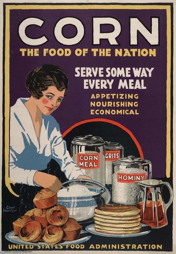 World War I Corn Propaganda Poster Ncpedia