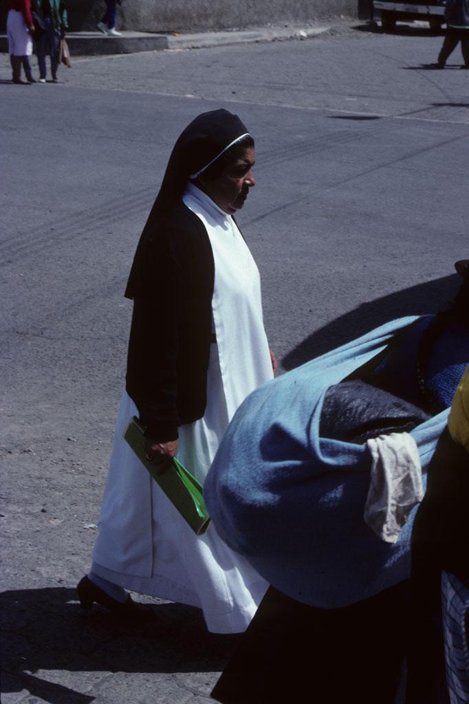 <img typeof="foaf:Image" src="http://statelibrarync.org/learnnc/sites/default/files/images/ecuador_067.jpg" width="682" height="1024" alt="Roman Catholic nun in Saquisilí Ecuador " title="Roman Catholic nun in Saquisilí Ecuador " />