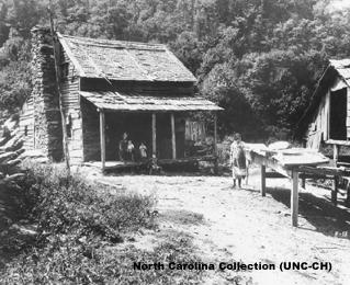 Mountain farm, early twentieth century Mountain farm, early twentieth century