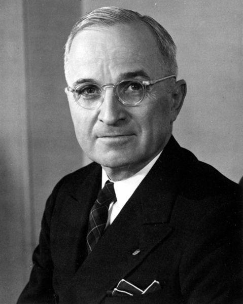 President Harry S. Truman President Harry S. Truman