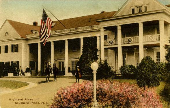 Highland Pines Inn (postcard)