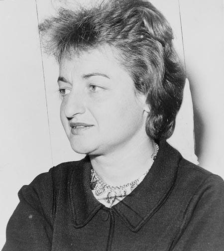 This is a 1964 photograph of Betty Friendan.