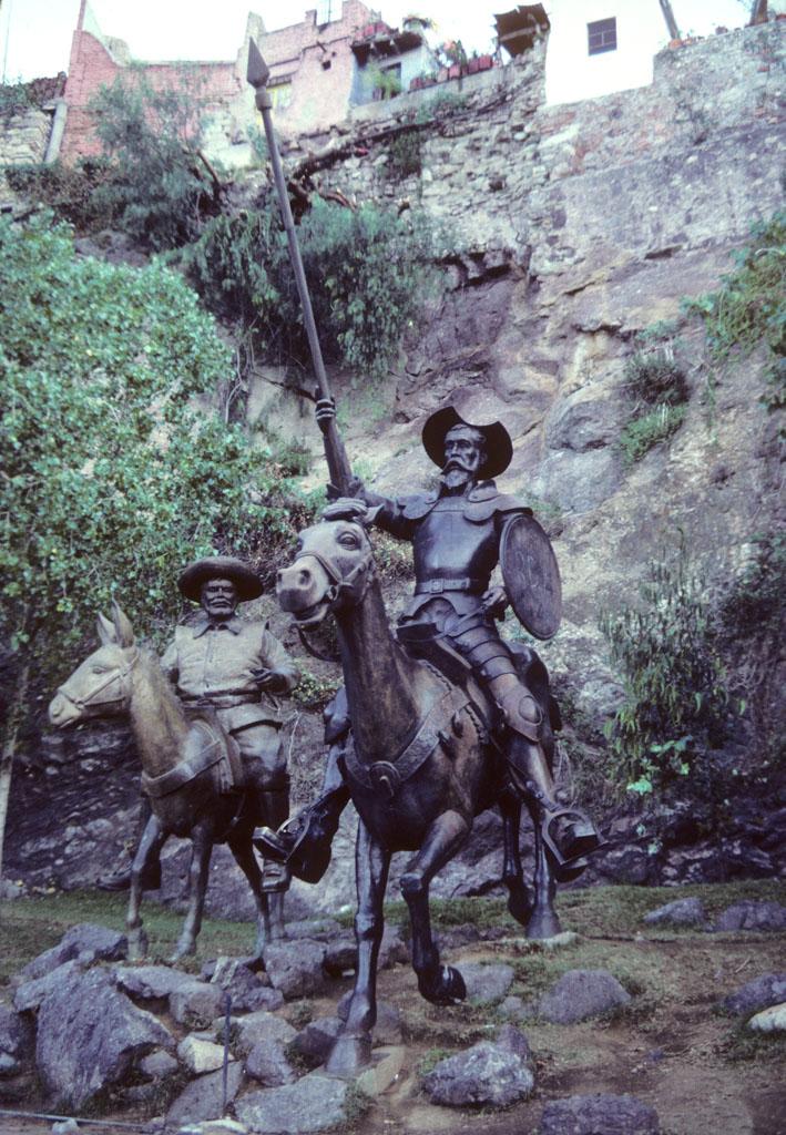 Statue Of Don Quixote In Guadalaja Mexico Ncpedia Creative Commons By Nc Sa