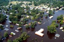 Flooding after Hurricane Floyd