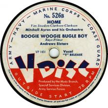Boogie Woogie Bugle Boy (V-Disc)