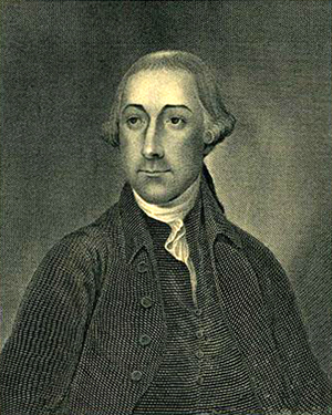 Engraving of Joseph Hewes. Image from the North Carolina Museum of History.