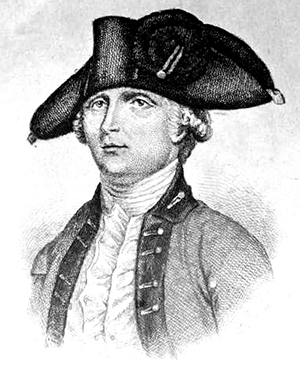 Engraving of Edmund Fanning. Image from the North Carolina Museum of History.