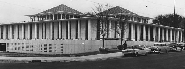 Photograph of the state legislative building, Raleigh, circa 1960-1963.