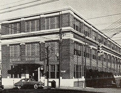 Building of the Greensboro Daily News and Greensboro Daily Record, 1951. Image from Archive.org.