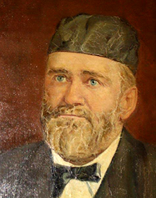 Portrait of William Laurence Saunders. Image from the North Carolina Museum of History.