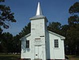 Kehukee Primitive Baptist Church, NC Historical Marker E-71. Image courtesy of NC Office of Archives & History. 