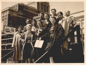 North Carolina delegation to the Biennial Convention of the AAUW, Atlantic Ciy, N.J., 22 April 1951