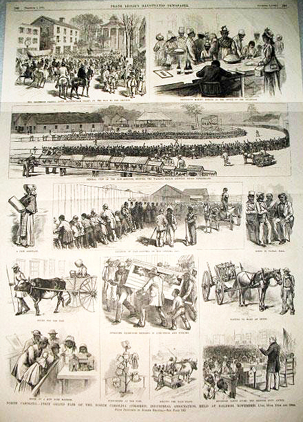 Frank Leslie's Illustrated Newspaper, December 6, 1879, page 240. Image from the North Carolina Museum of History.
