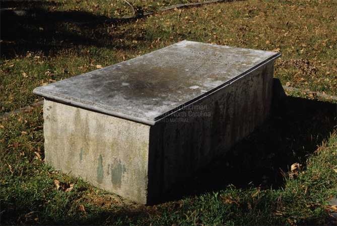 Grave of John Rex, Raleigh City Cemetery, Raleigh, NC. Photo by Tim Buchman, used courtesy of Preservation North Carolina. The tomb was made by William Stronach, Raleigh stonemason.