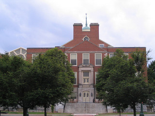 Z. Smith Reynolds Library, Wake Forest University-- Home of the North Carolina Baptist Historical Collection. Image courtesy of Flickr user Chris. B.. 