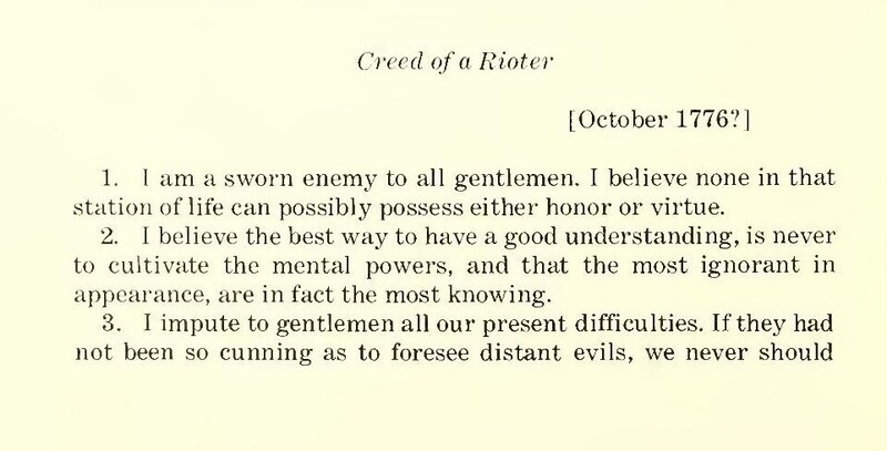 Read more about the political essay titled Creed of a Rioter